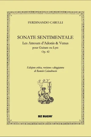 Carulli F. Sonate sentimentale Guitare - Dépêchez-vous