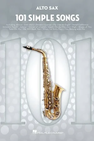 101 Simple Songs Saxo Alto | Offre limitée