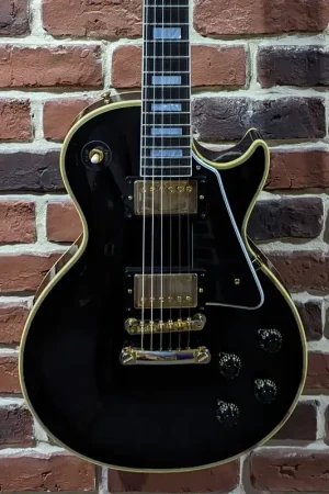 Expédition immédiate | Gibson Custom Shop Murphy Lab 1957 Les Paul Custom Reissue Ultra Light Aged Ebony