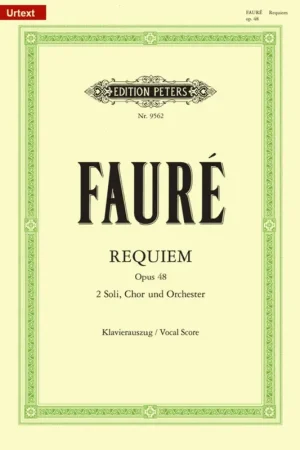 Super prix - Faure G. Requiem Choeur Piano - 1