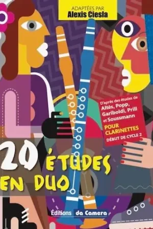 Ciesla A. 20 études en duo Clarinettes | Produit tendance