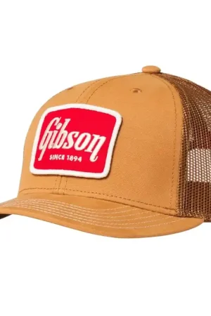 Expédition immédiate - Casquette Gibson Canvas Trucker