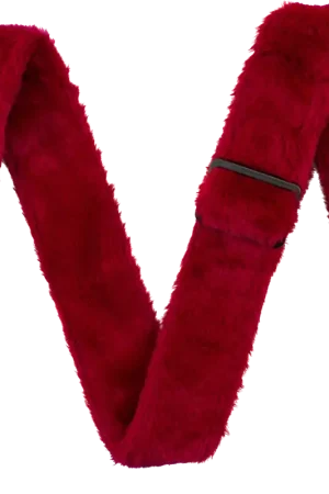 Envoi rapide | Fender Poodle Plush Strap Red