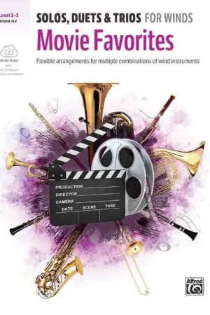 Très demandé | Solos, Duets & Trios for Winds: Movie Favorites Cor d'Harmonie