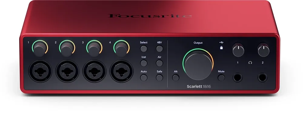 Focusrite SCARLETT4-18I16 - Très apprécié des clients