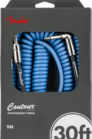 Tout juste disponible | Cordon Jack Fender 9M Contour 30' Coile Lake Placid Blue