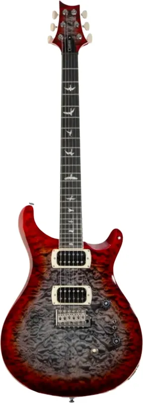 PRS SE Custom 24-08 Quilt Charcoal Cherry Burst | Prix malin