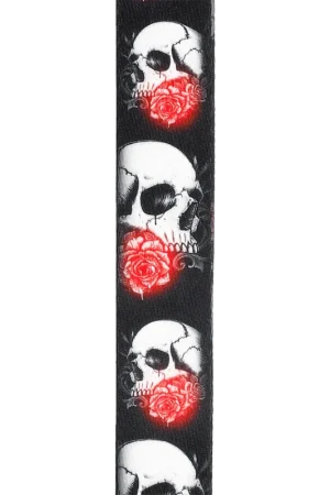 Sangle Daddario 50AL12 SKULL ROSE - Super offre