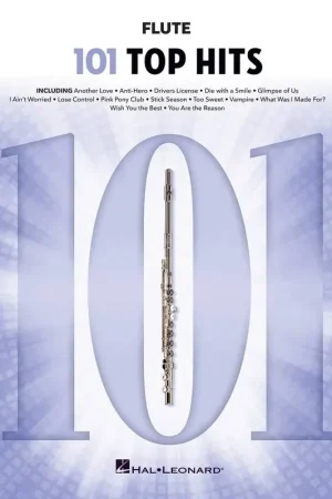 101 Top Hits for Flute - Qualité premium