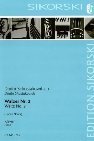 Chostakovitch D. Valse N°2 Piano | Qualité premium