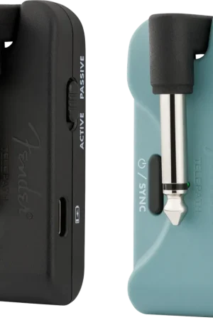 Disponible maintenant - Fender Telepath Wireless System Mystic Ice Blue and Black