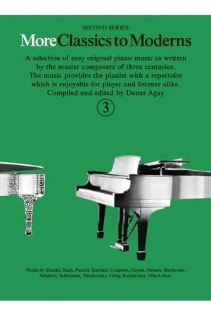 More Classics TO Moderns Vol 3 Piano - Offre spéciale