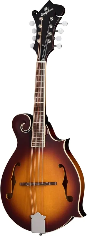 Mandoline Epiphone F-5 Studio Vintage Sunburst Satin - Qualité professionnelle