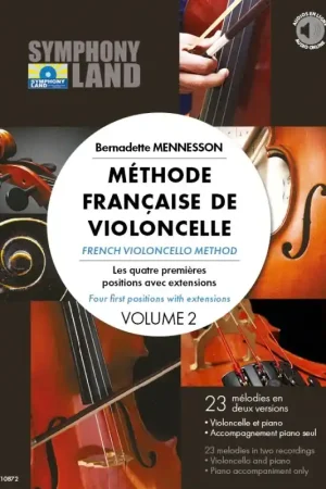 Mennesson B. Méthode Française Vol 2 Violoncelle - Paiement sécurisé