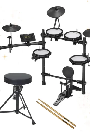 Nux DM-210 Bundle avec Baguettes & Tabouret offerts | Produit tendance