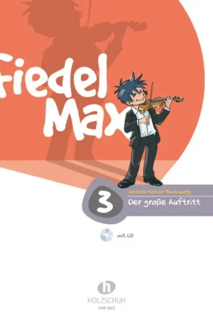 HOLZER-RHOMBERG A. Fiedel Max Schule Fur Violine 3 Avec Téléchargement | En stock
