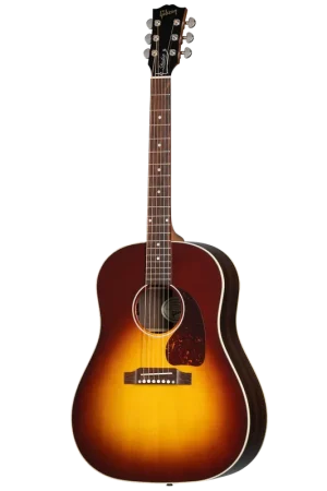 Gibson J-45 Studio Rosewood Satin Rosewood Burst - Qualité professionnelle