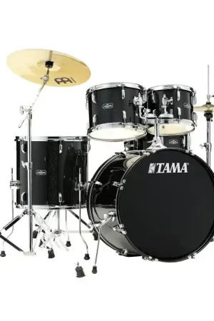 Tama Stagestar 20" Black Night Sparkle + Cymbales Meinl | Très demandé