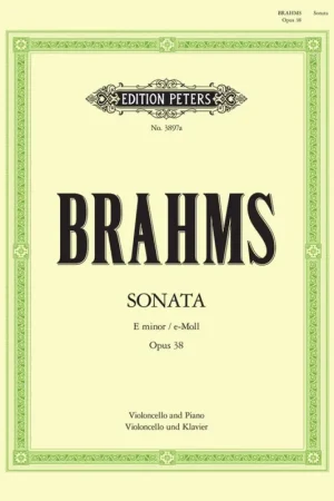 Brahms J. Sonate N°1 OP 38 Violoncelle-2 - Liquidation
