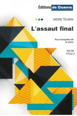 Commandez en ligne - Telman A. L'Assaut Final Trompette Piano