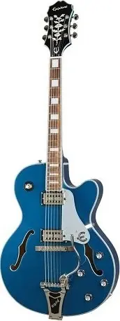 Epiphone Emperor Swingster Delta Blue Metallic - Tout nouveau