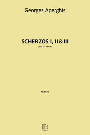 Très demandé | Aperghis G. Scherzos I, II & III Piano