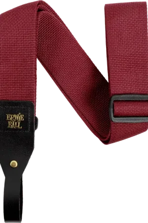 Sangle Ernie Ball 5867 Bordeaux Pour Guitare Acoustique | Prix en baisse