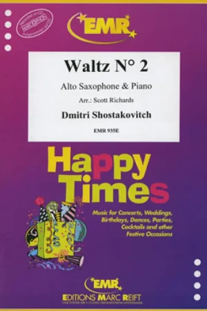 Prêt à expédier - Chostakovitch D. Valse N°2 Saxo Alto