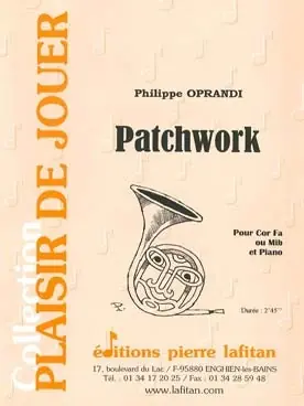 Achetez dès aujourd'hui | Oprandi P. Patchwork Saxhorn Alto