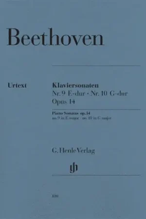 Beethoven L.v. Sonates N°09 et 10 OP 14 N°1 et 2 Piano | Expédition express