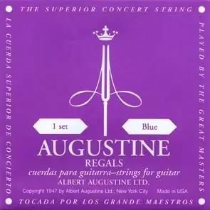 Jeu de Cordes Guitare Classique Augustine Regals Blue | Jusqu'à épuisement des stocks