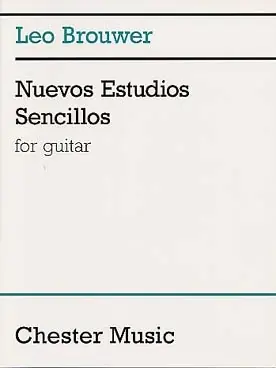 Brouwer L. Nuevos Estudios Sencillos Guitare | Remise