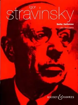 Disponible - Stravinsky I. Suite Italienne Violoncelle