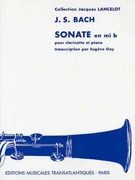 Bach J.s. Sonate Mib Saxo - Bon plan