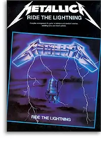 Très demandé - Metallica Ride The Lightning Guitare Tab