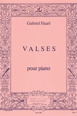 Réduction - Faure G. VALSES-CAPRICES Piano-1