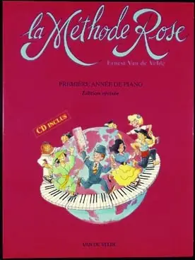 Van de Velde Methode Rose Avec CD Piano | Premium