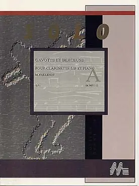 Soldes | Faillenot M. Gavotte et Berceuse Clarinette