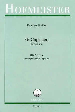 Prix exceptionnel | Fiorillo F. 36 Caprices Alto