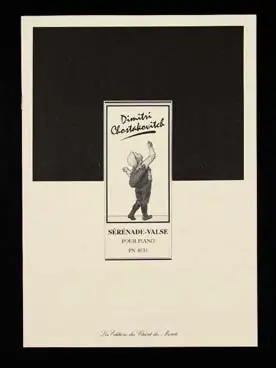 Chostakovitch D. Serenade Valse Piano | Super offre