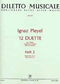 Pleyel I. 12 Duettes Vol 2 Flutes | Prêt à expédier