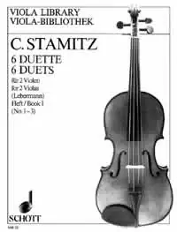 Achetez maintenant | Stamitz C. 6 Duets Vol 1 Altos