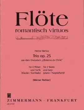 Berlioz H. Trio OP 25 Flutes Harpe | Offre exceptionnelle