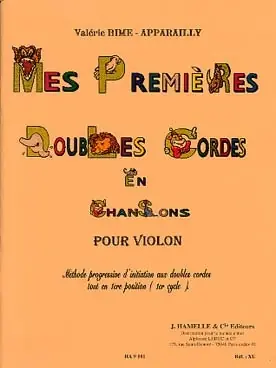 BIME-APPARAILLY Mes Premieres Doubles Cordes en Chansons Violon - Tout juste ajouté
