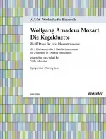 Mozart W.a. Die Kegelduette Clarinettes - Dernières unités