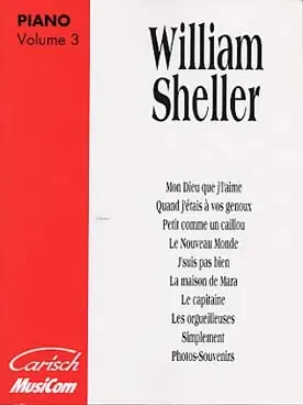 Commandez maintenant | Sheller W. Piano Vol 3