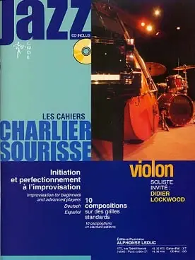 Achat sécurisé - Charlier A./ Sourisse B. Les Cahiers DU Jazz Violon
