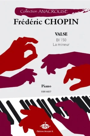 Vente flash - Chopin F. Valse la Mineur Piano
