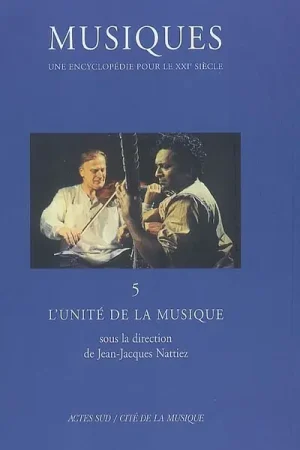 Affaire à saisir | Nattiez J.j. Musiques DU XXIe Siecle Vol 5