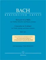 Bach J.s. Concerto Bwv 1041 Violon | Commandez dès aujourd'hui